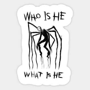 Unraveling the Mystery of Slender Man: Exploring His Origins and Legend Sticker